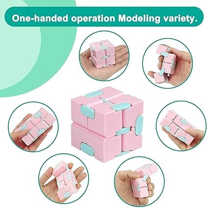 Infinity Cube - Fun Folding Fidget Toy for All Ages