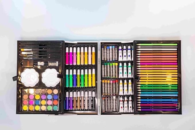Minnics Limited Edition Spider-Man 145-Piece Drawing Kit, Ages 3+