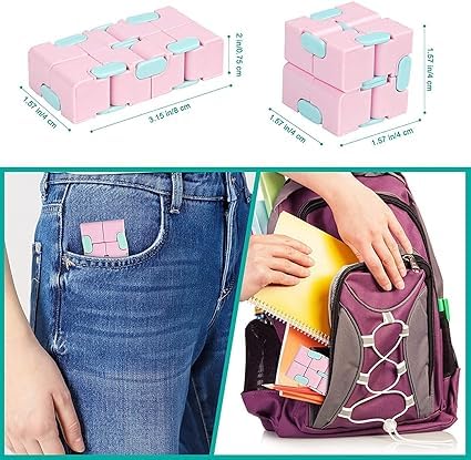 Infinity Cube - Fun Folding Fidget Toy for All Ages