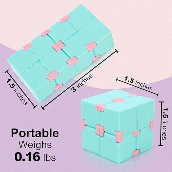 Infinity Cube - Fun Folding Fidget Toy for All Ages