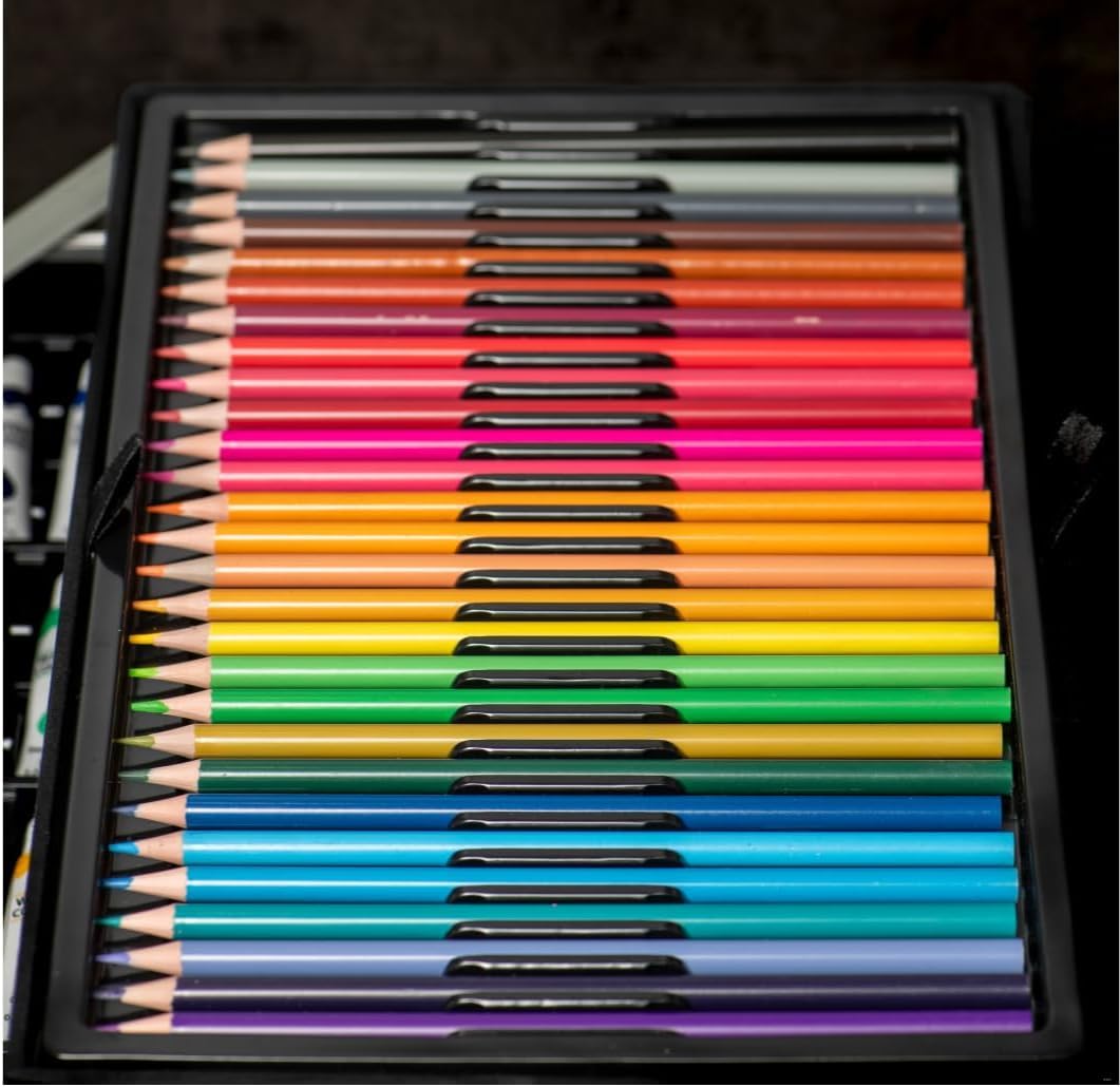 Minnics Limited Edition Spider-Man 145-Piece Drawing Kit, Ages 3+