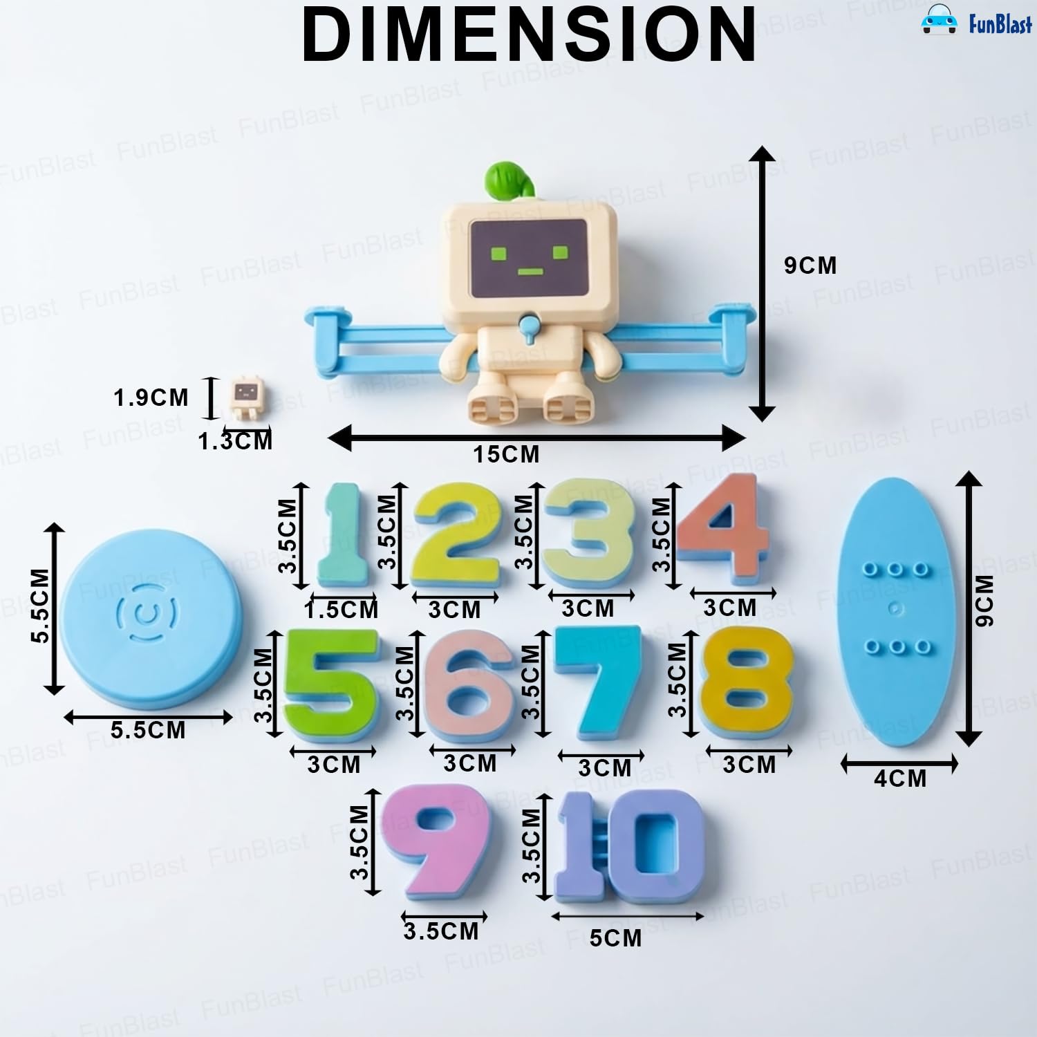 MINNICS Robot Balance Educational Toy for Kids  STEM Learning Toy for 3+ Years Boys & Girls