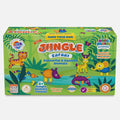Jungle Safari Aqua Squish Kit |  Magic Water Elf Gel Toys for Girls and Boys | 6 Animal Moulds | Ideal for Birthday Gift