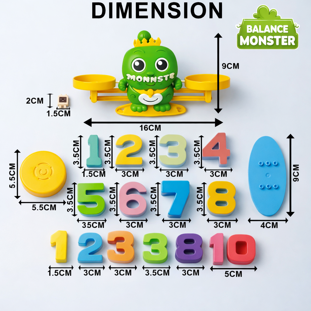 MINNICS Robot Balance Educational Toy for Kids  STEM Learning Toy for 3+ Years Boys & Girls