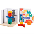 Wooden 3 D Stereo Projection