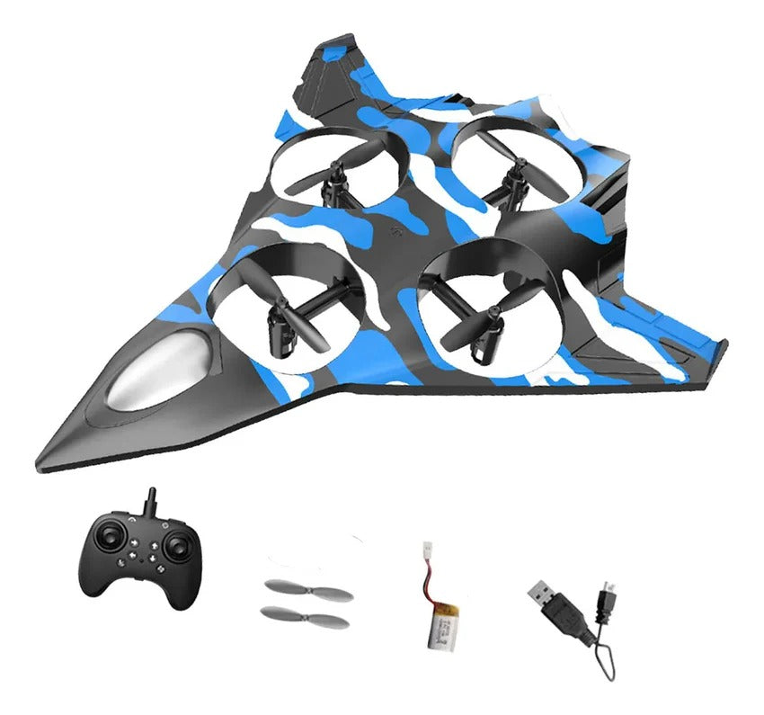 Remote Control Flying Airplane RC Glider Fighter Jet Aeroplane Drone with Rechargeable Battery